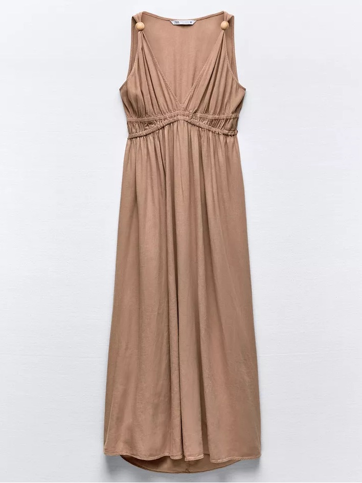 Zara Lino Dress.